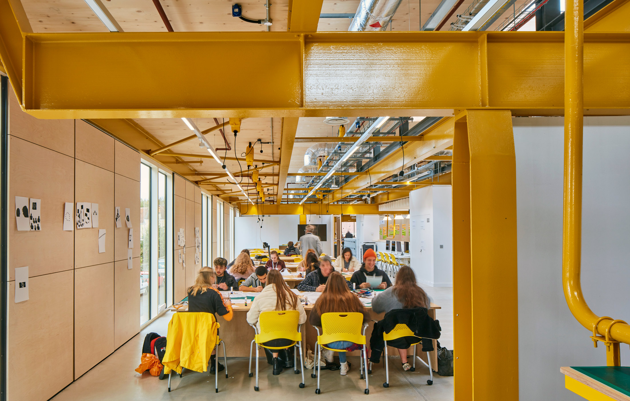Bath Spa School of Art, formerly the Action Factory. Grimshaw Architects