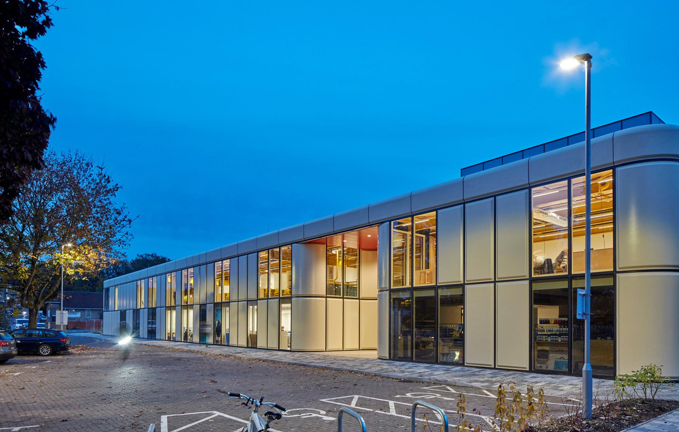 Bath Spa School of Art, formerly the Action Factory. Grimshaw Architects