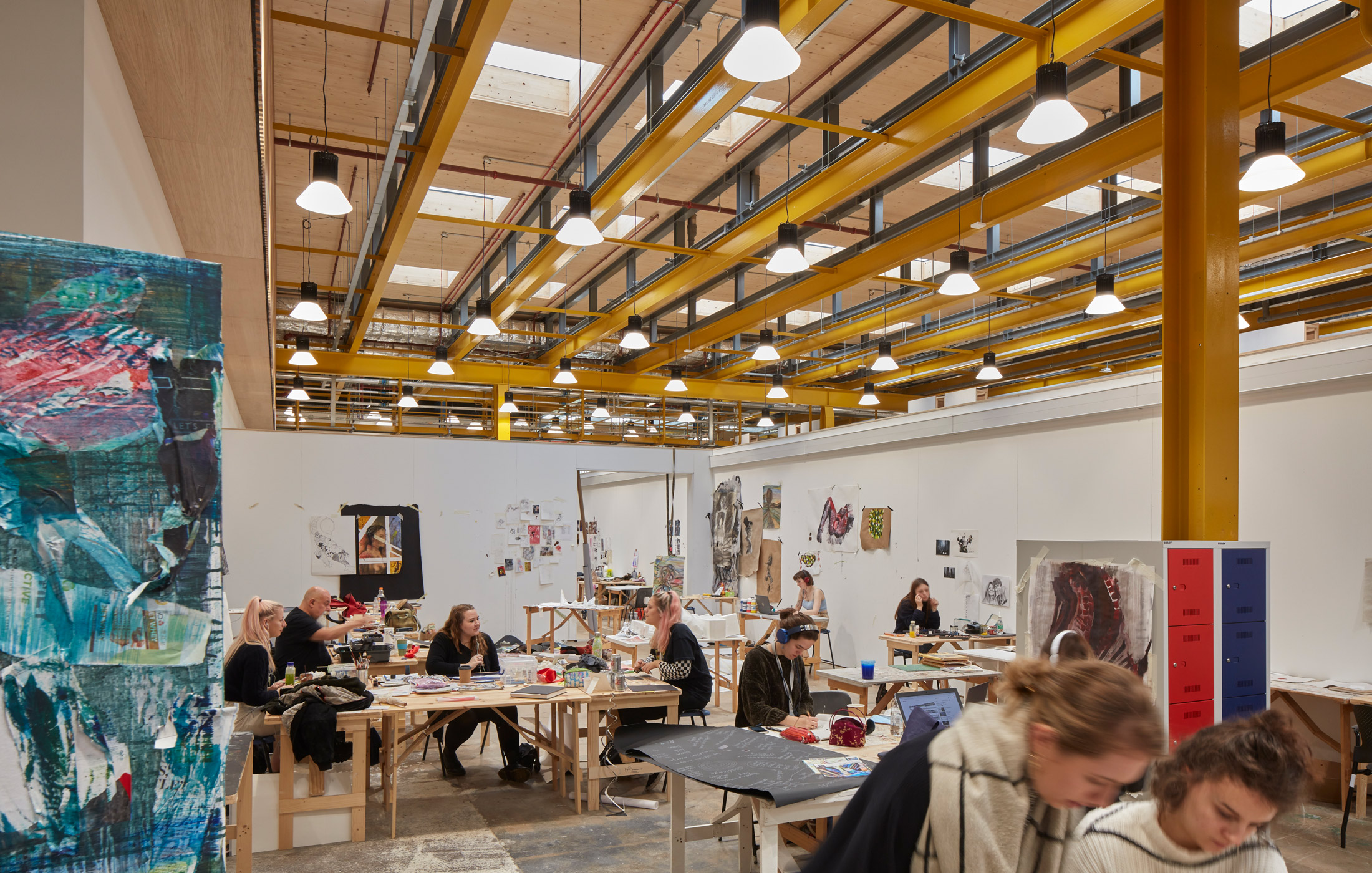 Bath Spa School of Art, formerly the Action Factory. Grimshaw Architects