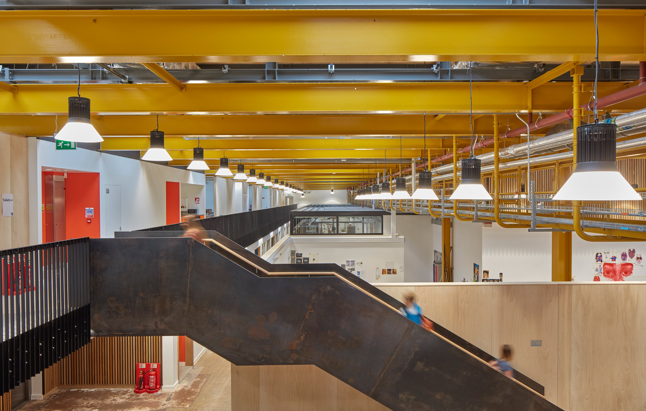 Bath Spa School of Art, formerly the Action Factory. Grimshaw Architects