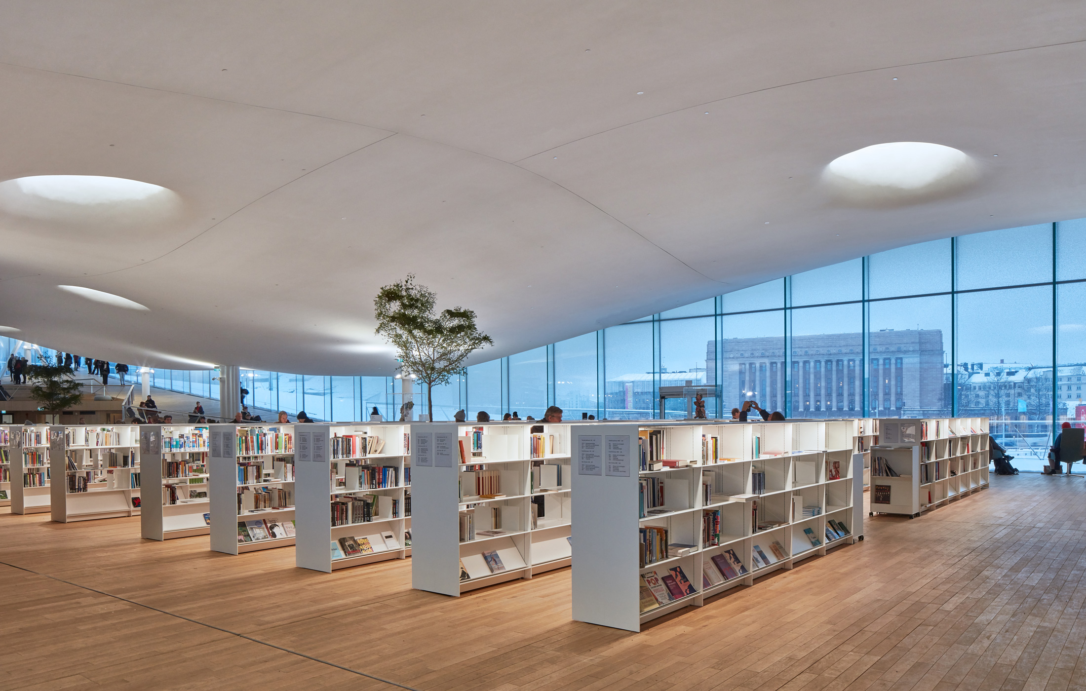 Helsinki Central Library Oodi ,Finland, ALA Architects